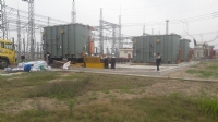 Combination transport and installation of 3 main transformers form Hai Phong to Dong Anh, Ha Noi.
