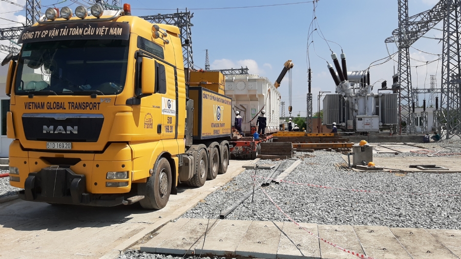 Vận chuyển và lắp MBA từ Vĩnh Tân, Bình Thuận đi Tháp Chàm.