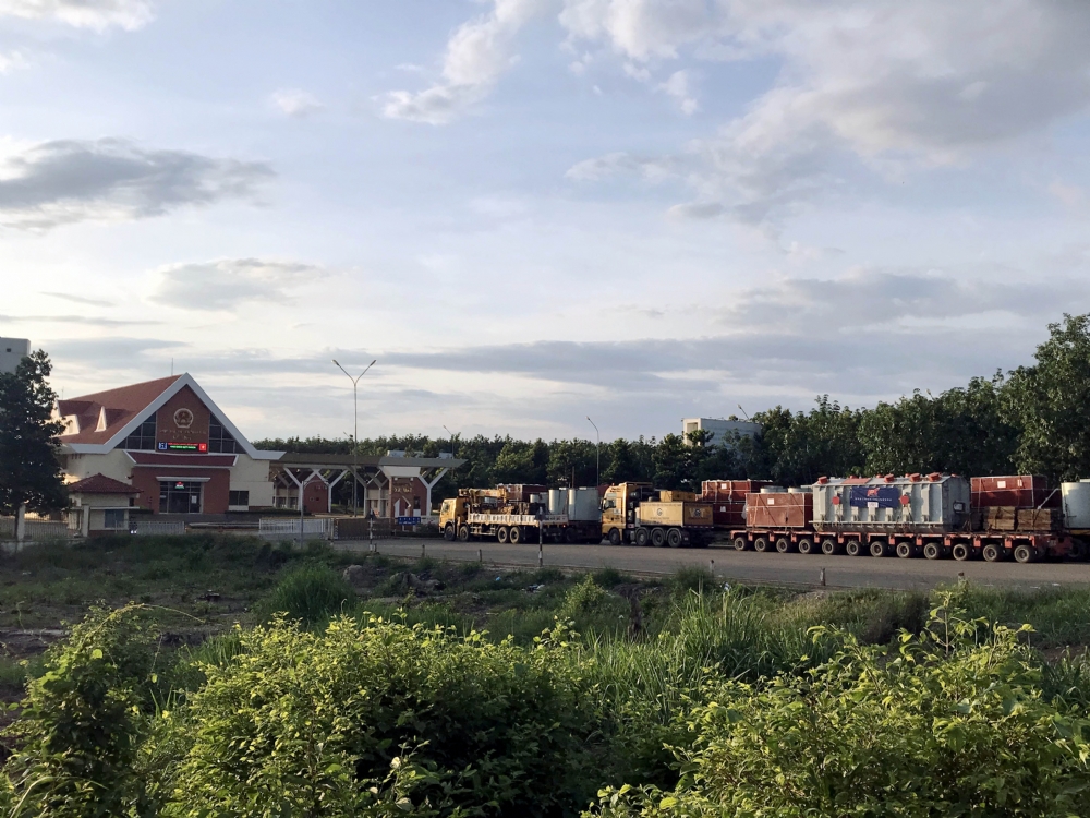 Cross border transport for de;ivery of 220kV transformer for Svay Sor-Chheu Tom Substation via Sa Mat border gate (between Vietnam and Cambodia).