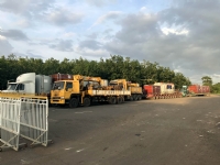 Cross border transport for de;ivery of 220kV transformer for Svay Sor-Chheu Tom Substation via Sa Mat border gate (between Vietnam and Cambodia).