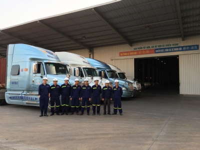 Project work to provide supply chain services to Almine Vietnam. 