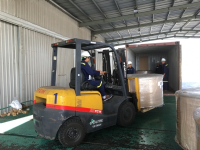 Project work to provide supply chain services to Almine Vietnam. 