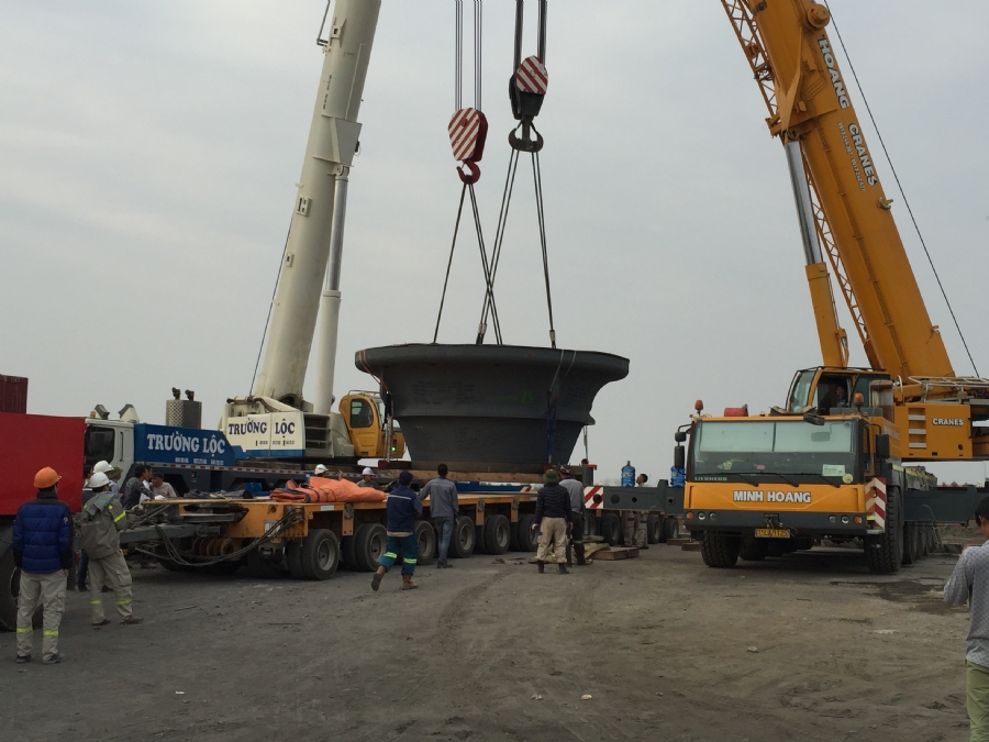 The Construction of Cement grinding line Phase 2 - Xuan Thanh Cement Plant, Ha Nam Province.