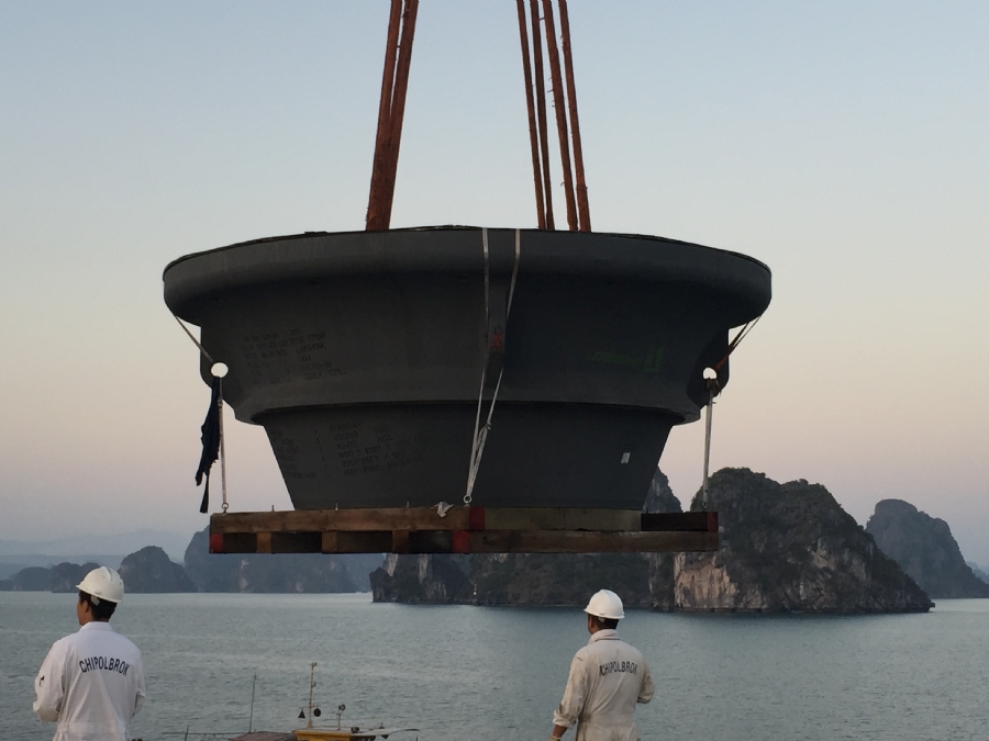 The Construction of Cement grinding line Phase 2 - Xuan Thanh Cement Plant, Ha Nam Province.