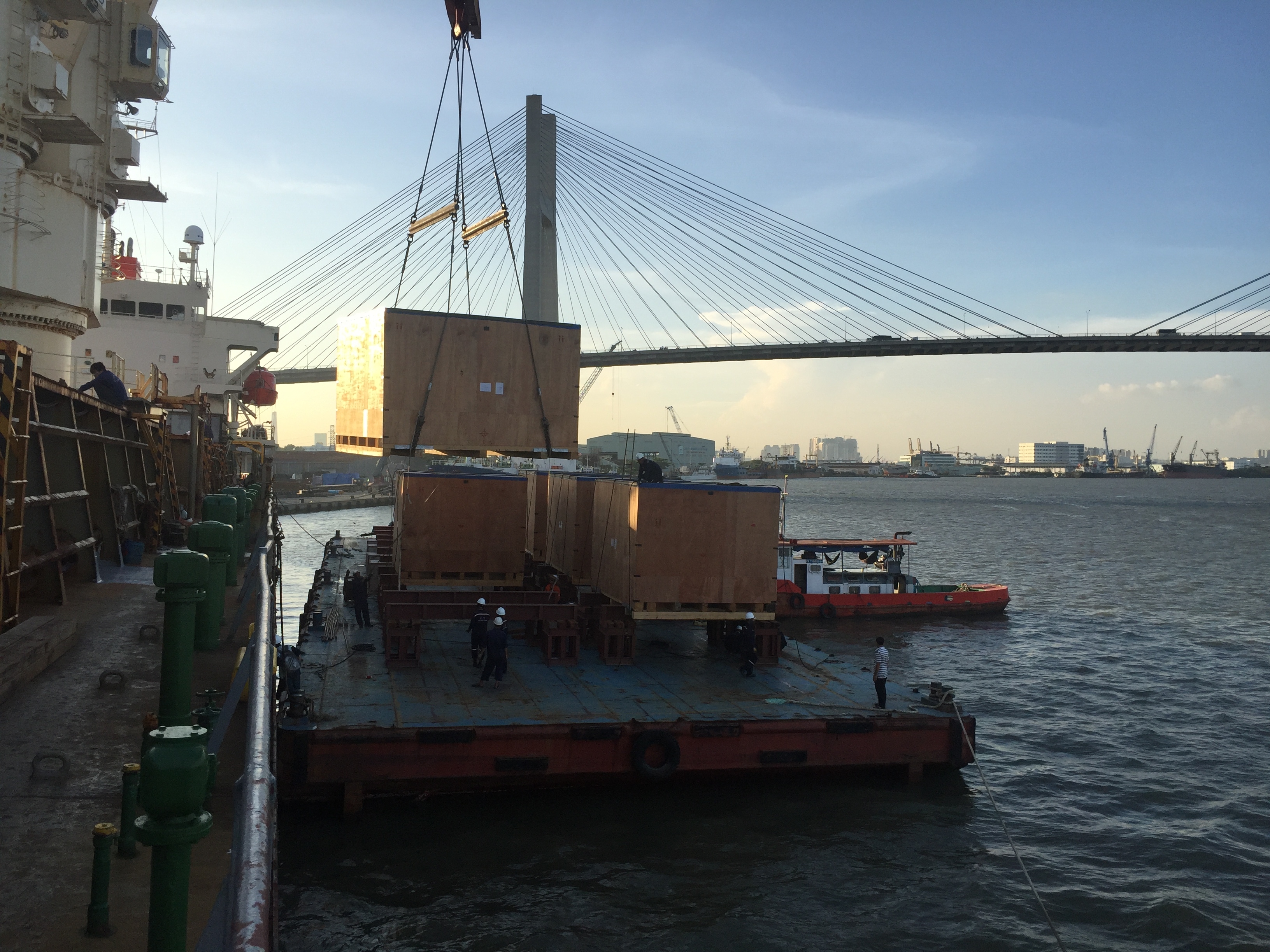 Receipt and transport package for Shinheung (Dong Nai).