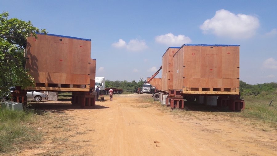 Receipt and transport package for Shinheung (Dong Nai).