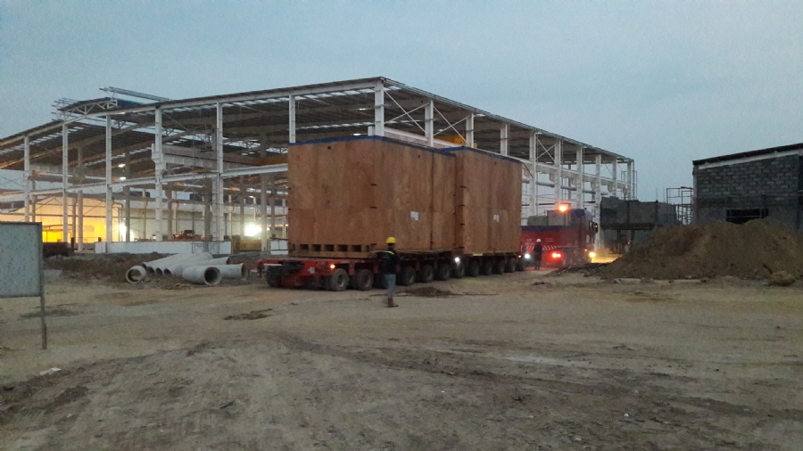 Receipt and transport package for Shinheung (Dong Nai).