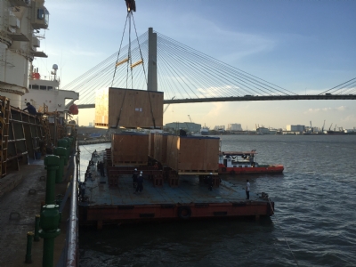 Receipt and transport package for Shinheung (Dong Nai).