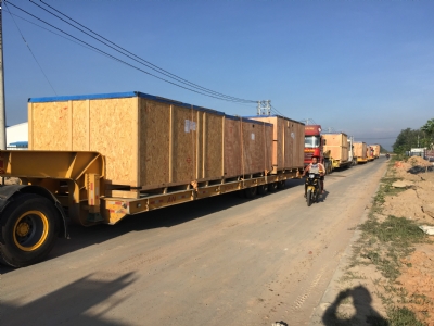 Receipt and transport package for Shinheung (Dong Nai).